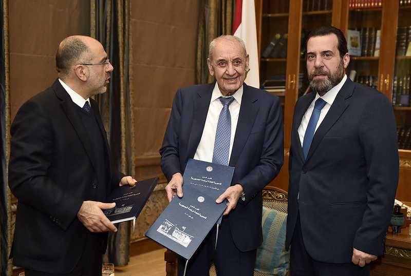 بري يلتقي وفد المديرية العامة لرئاسة الجمهورية