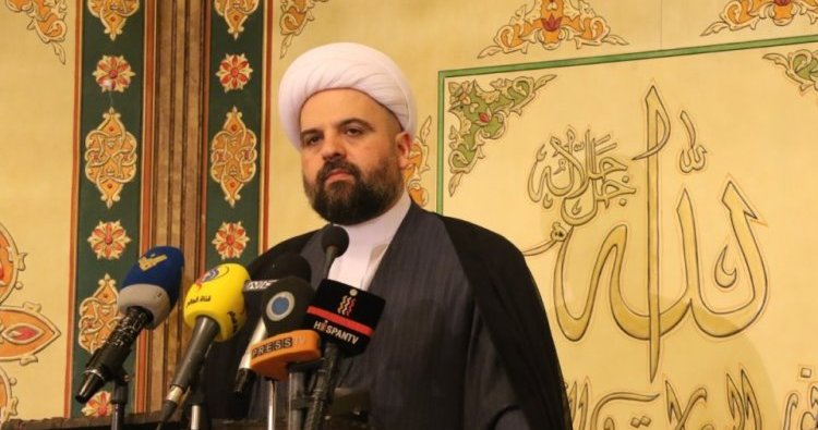 قبلان: لا يوجد حلّ دون شراكة ميثاقية وتسوية رئاسية