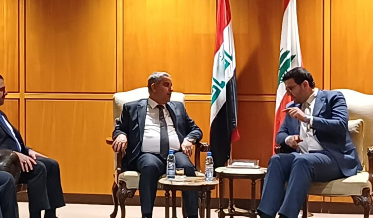 وزير الزراعة العراقية في بيروت
