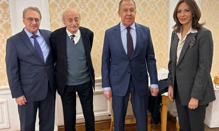 موسكو تشدد لجنبلاط على ضرورة وقف حالة الشلل على مستوى الحراك الرئاسي