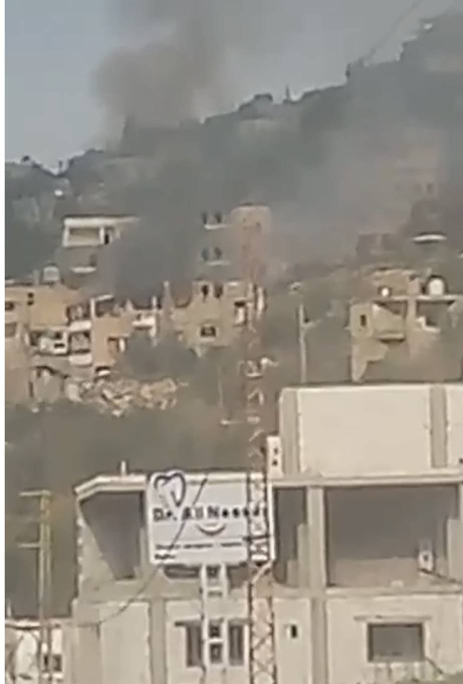غارة على شقة في عيتا الشعب