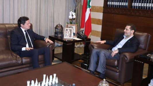 الحريري عرض للأوضاع مع المكاري