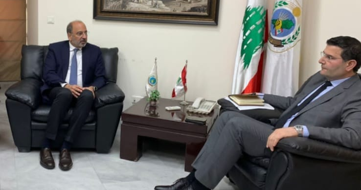 وزير الزراعة يستقبل ريزا: ضرورة وقوف المنظمات الدولية إلى جانب شعب لبنان ومزارعيه