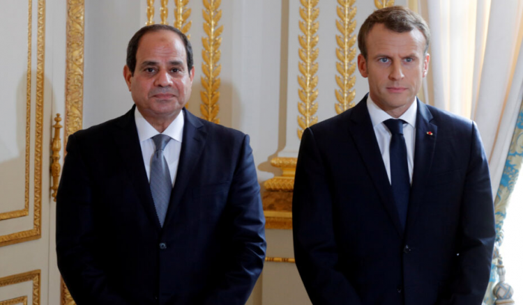 ماكرون والسيسي يؤكدان 