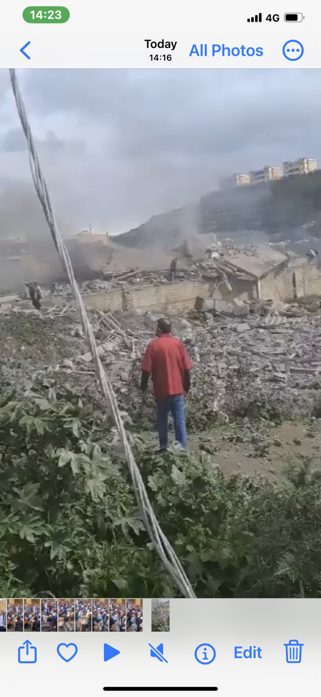 سلسلة غارات جنوباً
