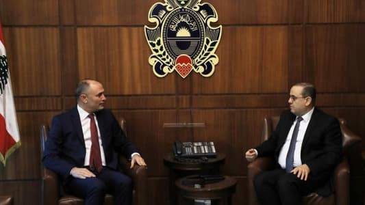 البيسري يبحث مع سفير تونس في المستجدّات