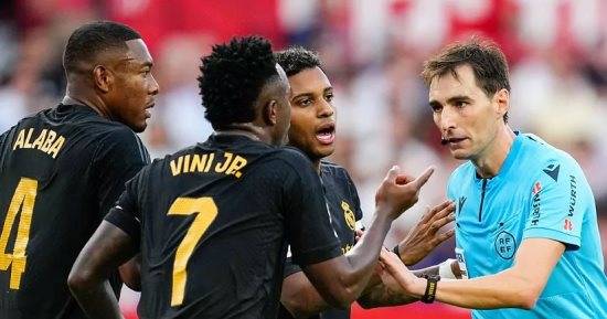 إشبيلية يتهم ريال مدريد بالتأثير على الحكام