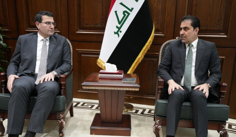 المستجدات بين وزير الزراعة و رئيس مجلس النواب العراقي بالإنابة