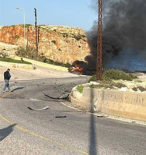 الجيش الإسرائيلي: استهدفنا سيارة جنوبي لبنان كانت تقل أعضاء مسؤولين عن إطلاق الصواريخ باتجاه إسرائيل