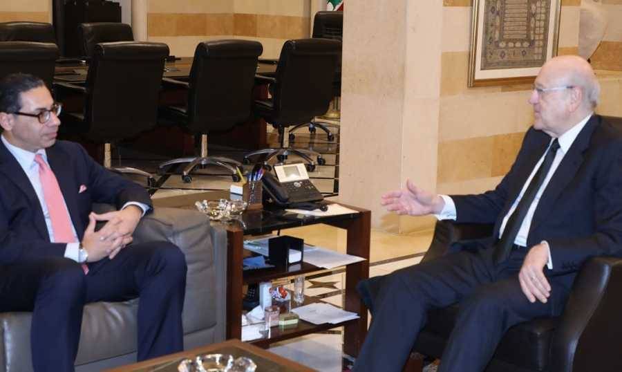 ميقاتي يلتقي وزير خارجية قبرص