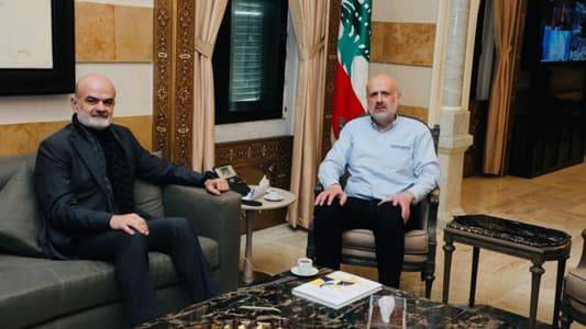 مولوي يبحث مع رئيس اتحاد بلديات قضاء بشري في التحضيرات الانتخابات البلدية