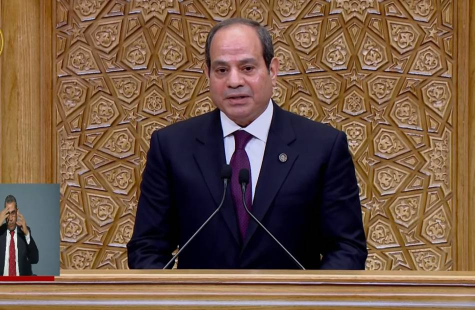 السيسي: أمن مصر وسلامة شعبها هو خياري الأول