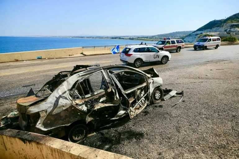 الجيش الإسرائيلي: الانفجار الذي أسفر عن إصابة عدد من قوات اليونيفيل في جنوب لبنان ناجم عن عبوة ناسفة زرعها حزب الله