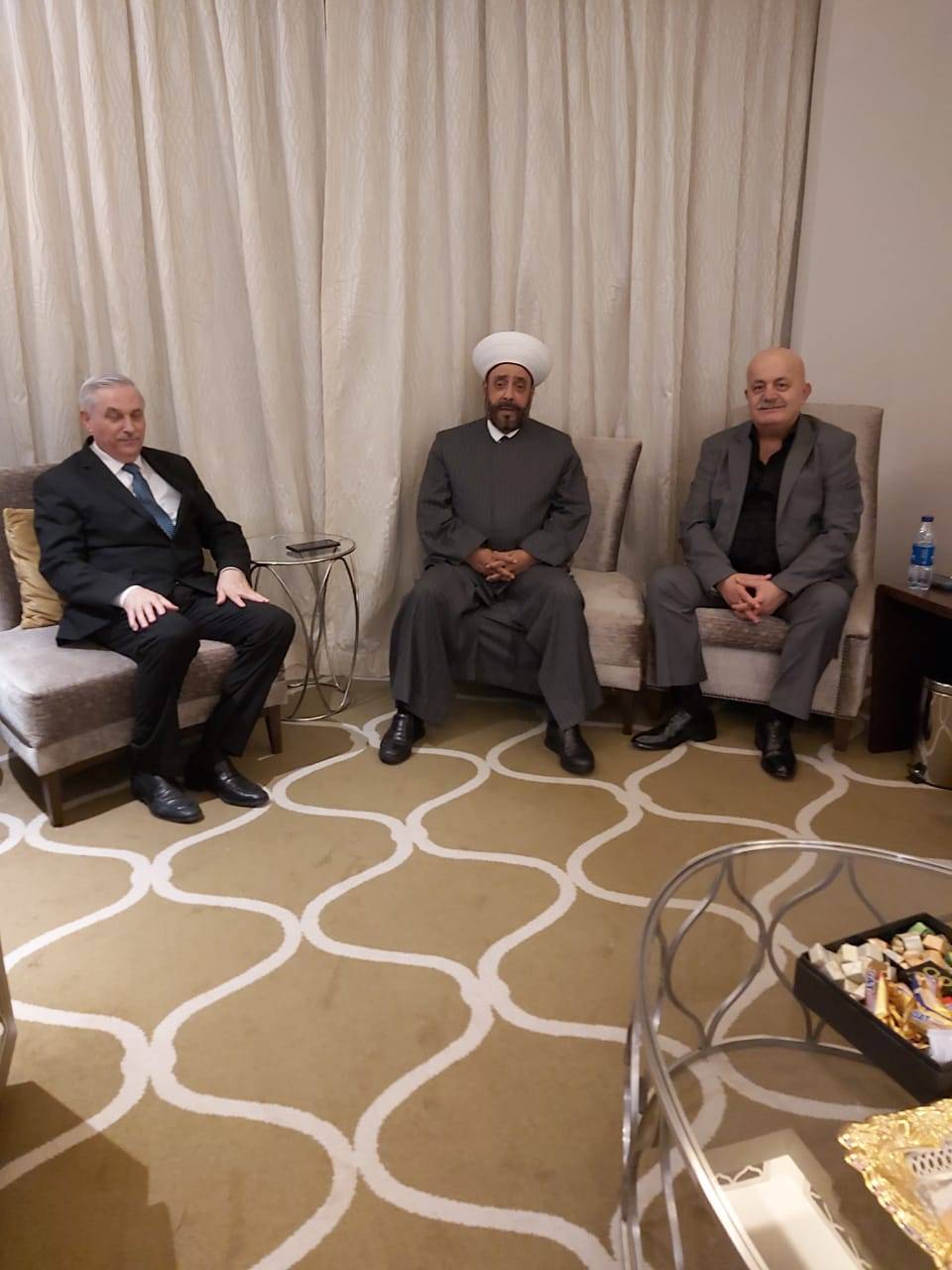 عريمط يستقبل سفير فلسطين في الامارات