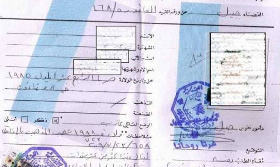 إطلاق المستند التعريفي البديل عن إخراج القيد