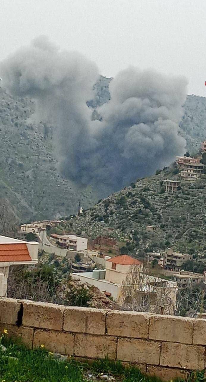 غارتان تستهدفان شبعا وثالثة خراج كفرشوبا