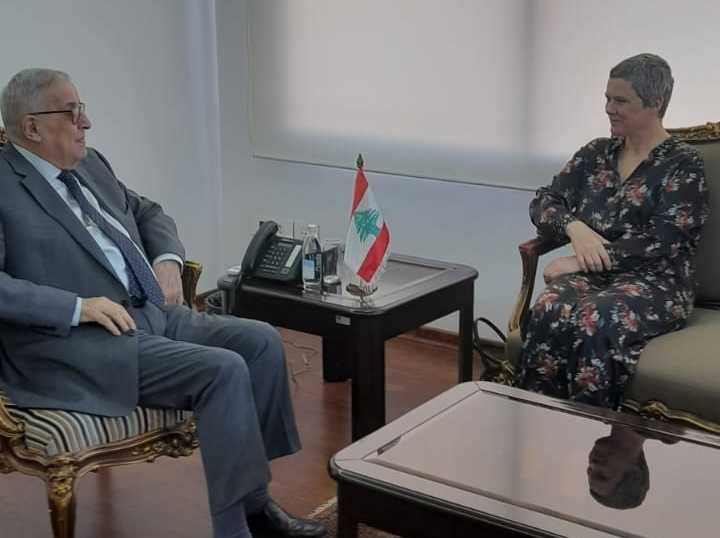 بو حبيب لسفيرة الإتحاد الأوروبي: لتغيير مقاربة أزمة النزوح السوري قبل فوات الأوان