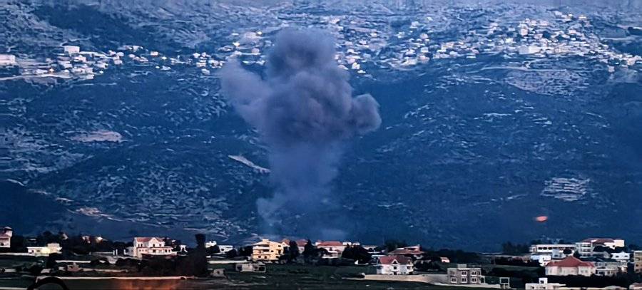 إصابة 3 مواطنين بجروح في كفرحمام – حاصبيا إثر غارة جوية إسرائيلية استهدفت البلدة