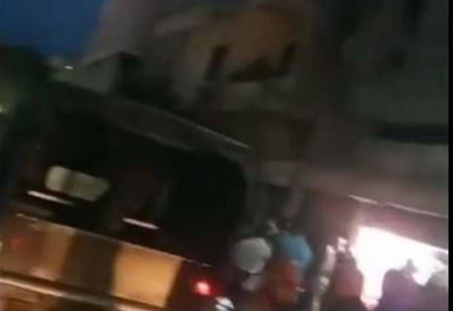 إشكال في برج حمود
