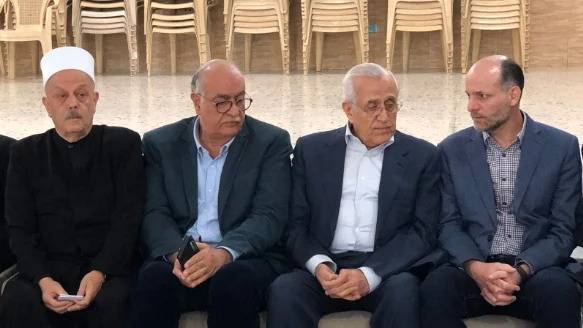 سليمان معزياً في العزونية: الجريمة نتيجة حتمية للجريمة السياسية بحق الوطن ودستوره