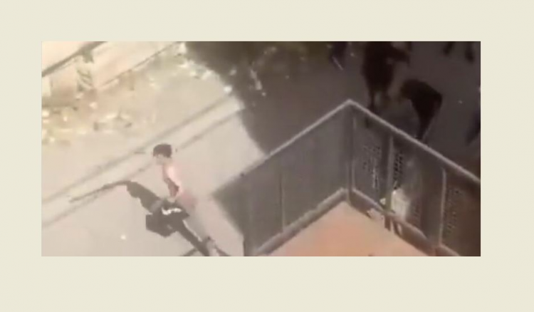 إشكال في دوحة عرمون.. وجرحى