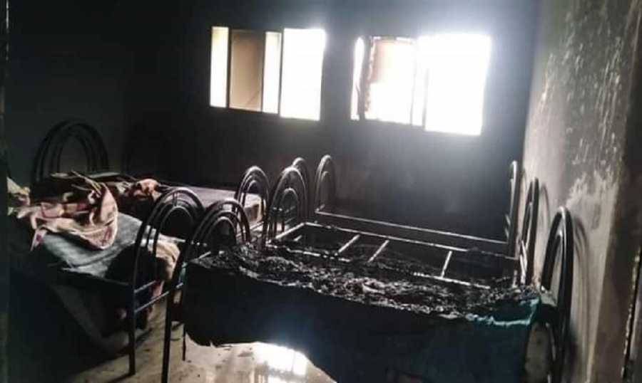 حريق في دار للأيتام .. وإصابة أطفال