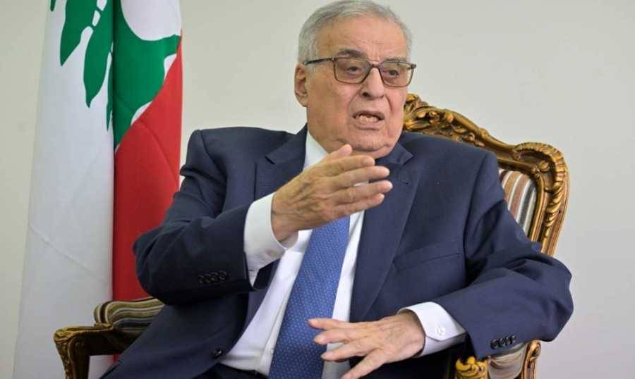 بوحبيب يوعز الى القائم بأعمال السفارة اللبنانية في باريس متابعة المبادرة الفرنسية