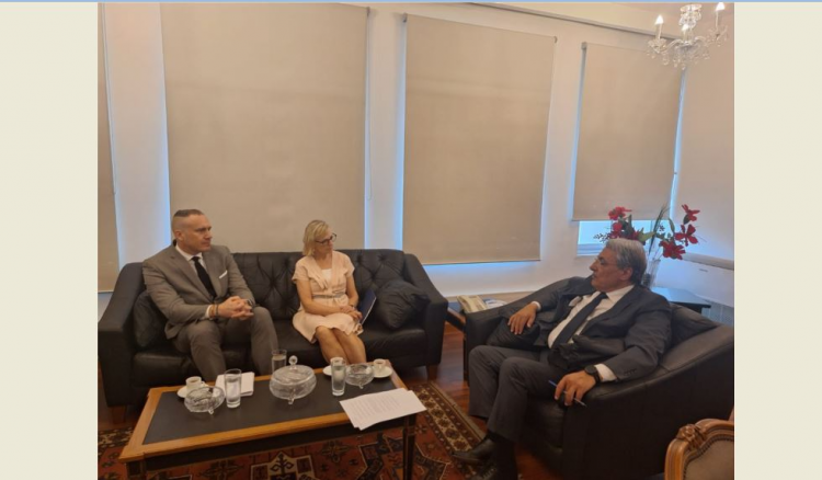 الشؤون القضائية بين وزير العدل وسفيرة السويد