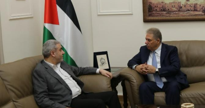 دبّور إلتقى بيرم وتنويهٌ بالصمود الفلسطيني