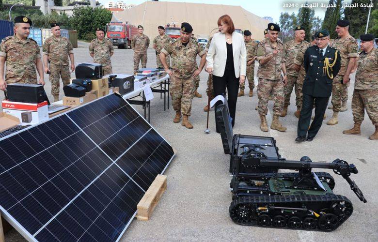 الجيش تسلّم هبة مقدمة من السلطات الكندية
