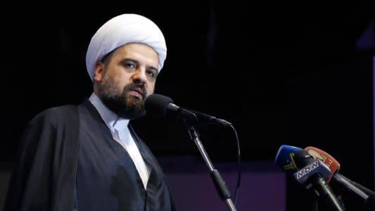 رسالة من المفتي قبلان الى الحكومة والكتل