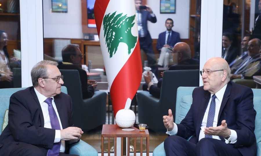 ميقاتي استقبل بوغدانوف في المنامة: لجهد روسي أكبر لوقف العدوان الإسرائيلي على الجنوب