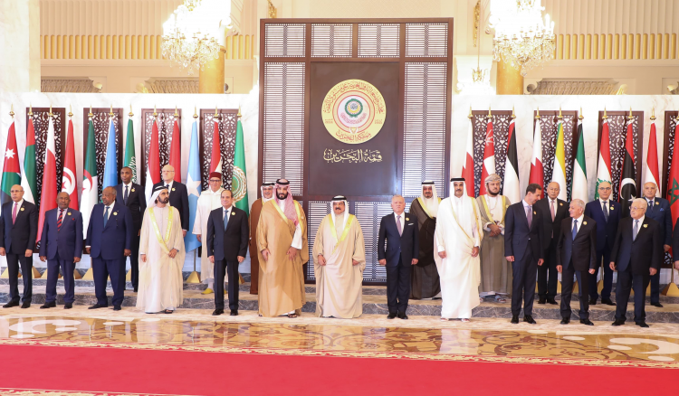 القمة العربية الـ33 في المنامة.. دعوة لمؤتمر دولي للسلام في الشرق الأوسط