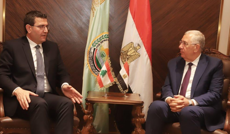 وزير الزراعة يبحث مع نظيره المصري سبل تعزيز التعاون