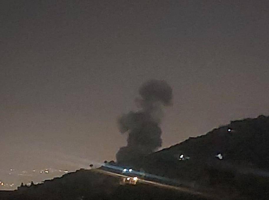 اربع غارات ليلا في القطاعين الغربي والأوسط