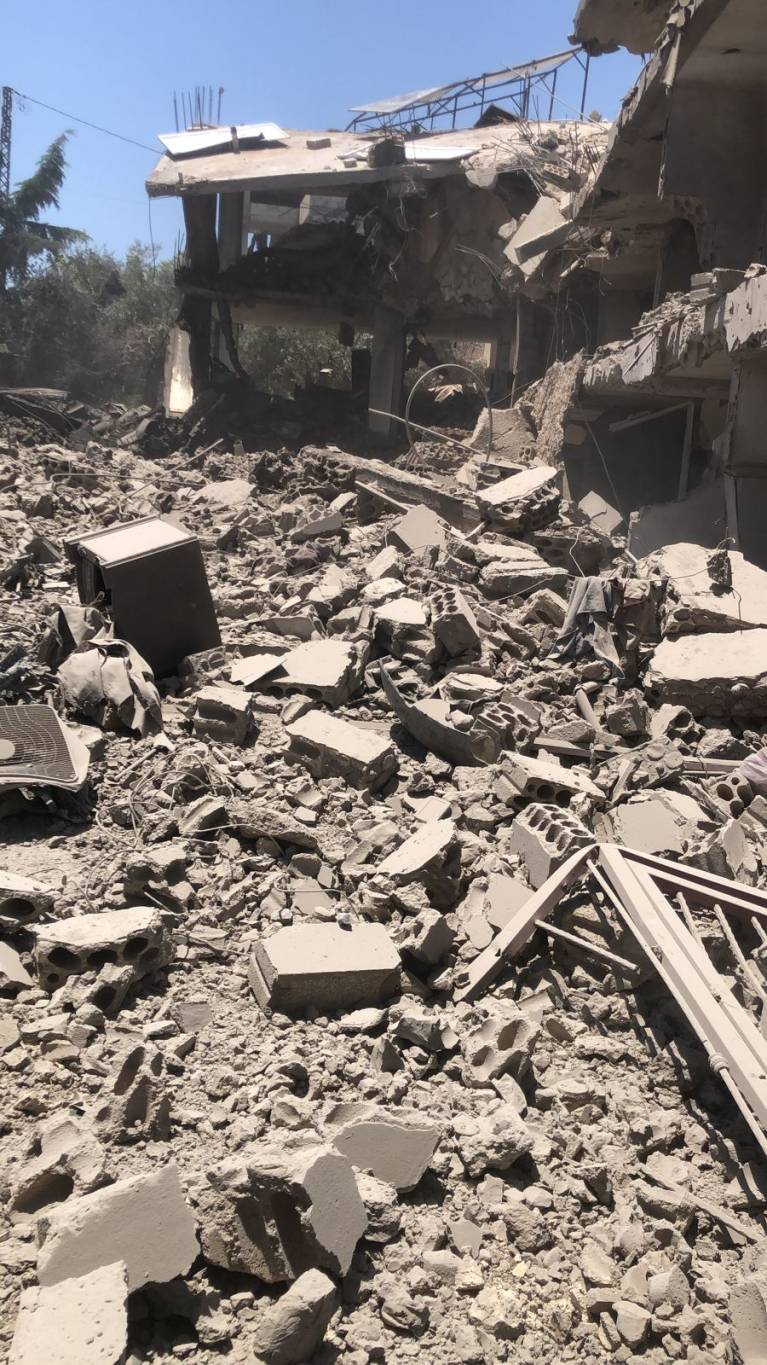 جريحان في غارة على عيترون