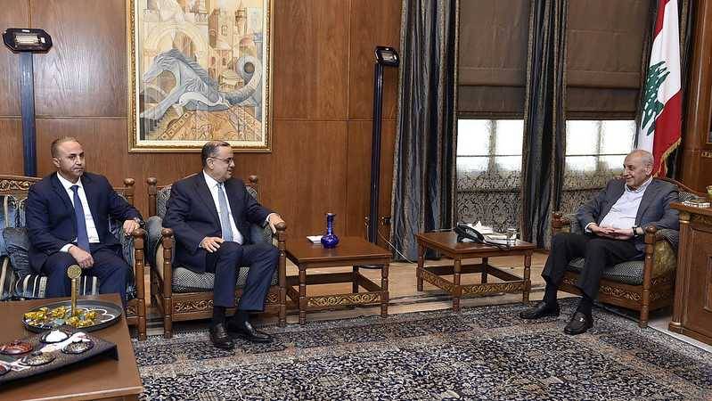 بري يتابع الأوضاع الامنية مع البيسري