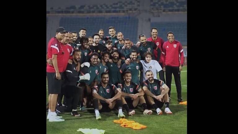 ولي العهد الأردني يشارك في تدريبات منتخب 