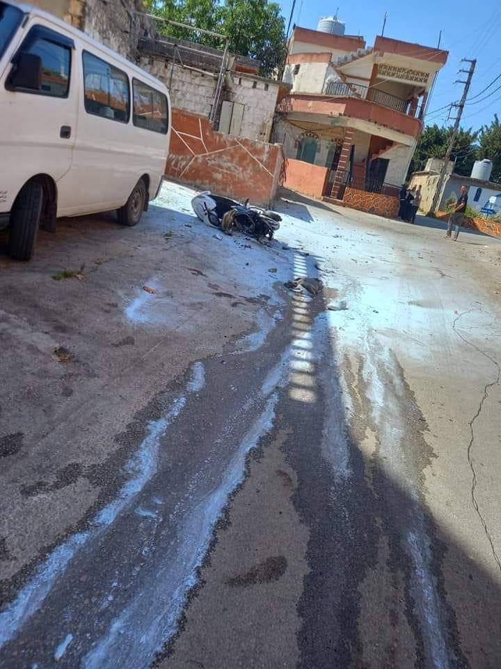 بالصورة: ضحية غارة عيترون من بنت جبيل