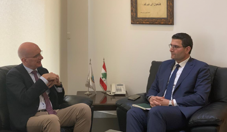 الحاج حسن استقبل السفير الألماني.. هذا ما تم التأكيد عليه