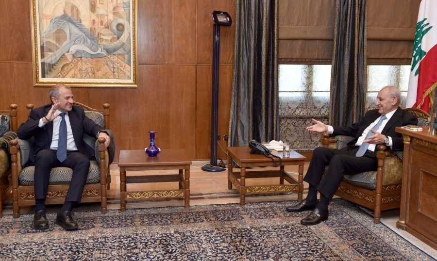 باسيل في عين التنية... وبري يصرّ على حوار يترأسه بنفسه!