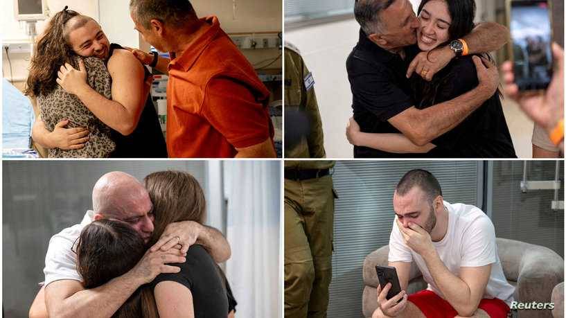 رهائن إسرائيليون يكشفون تفاصيل عن فترة اختطافهم بغزة