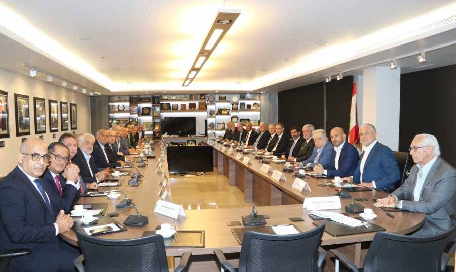 الهيئات الاقتصادية تعرض مع رودولف سعادة آفاق الاستثمار