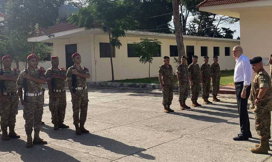 بالصور..  جولة لميقاتي في الجنوب