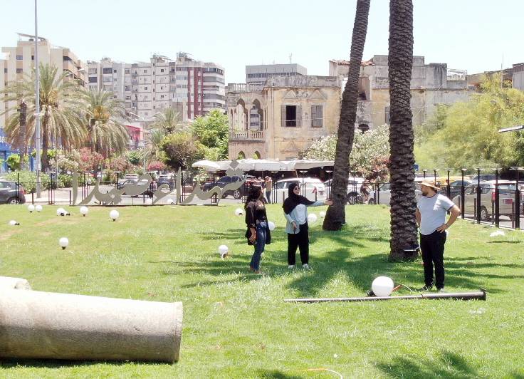 ساحة الشهداء في صيدا بحلّة جديدة بمبادرة 
من 