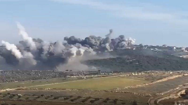 غارة إسرائيلية ثانية تستهدف الخيام خلال وقت قصير