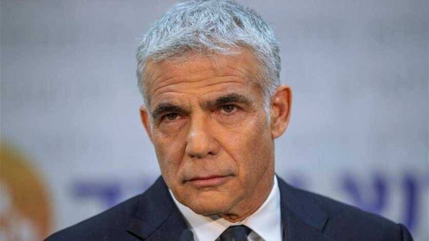 لابيد: لا يمكن استمرار الحرب