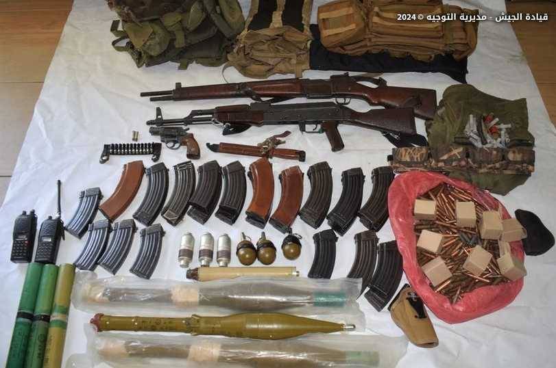 الجيش يداهم في بعلبك ويضبط أسلحة ويعتقل أربعة بينهم سوري دخل البلاد خلسة