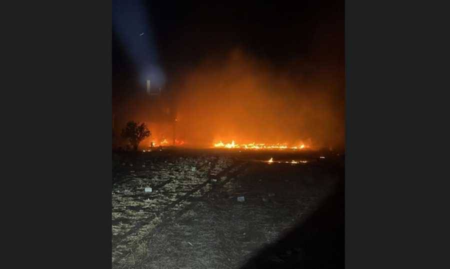 انفجار صهريج غاز في خراج الهيشة العكارية