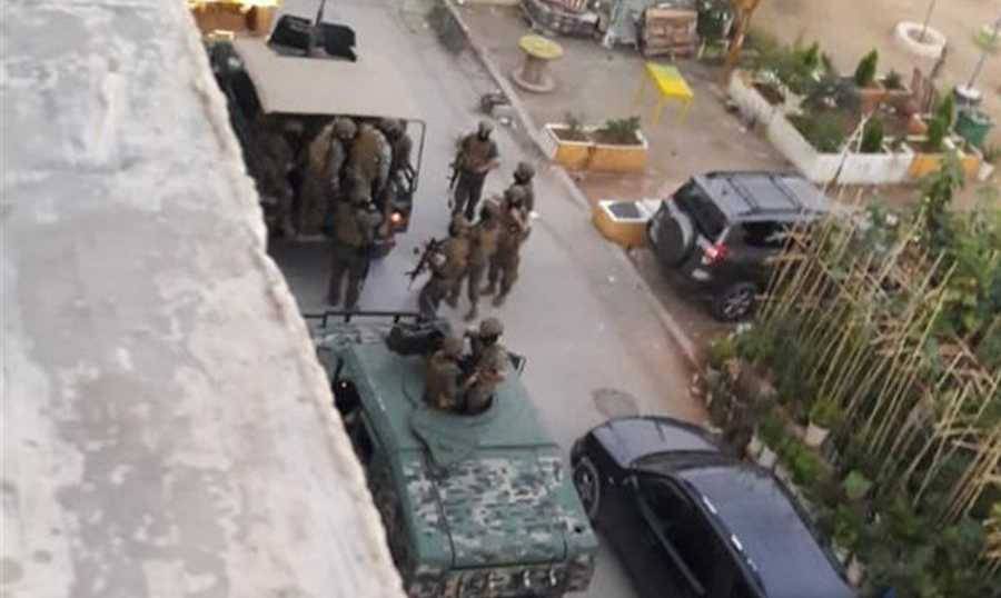 الجيش يُعلن عن توقيف مطلوبين في مخيم نهر البارد وبعلبك